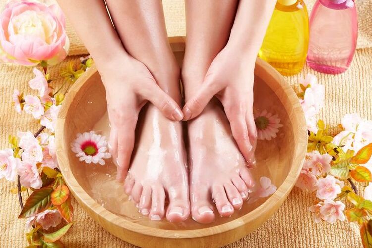 Medical baths from the fungus
